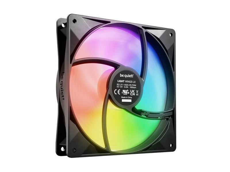 be quiet! LIGHT WINGS LX 140mm high-speed (3-pack) - Gehäuselüfter - 140mm -