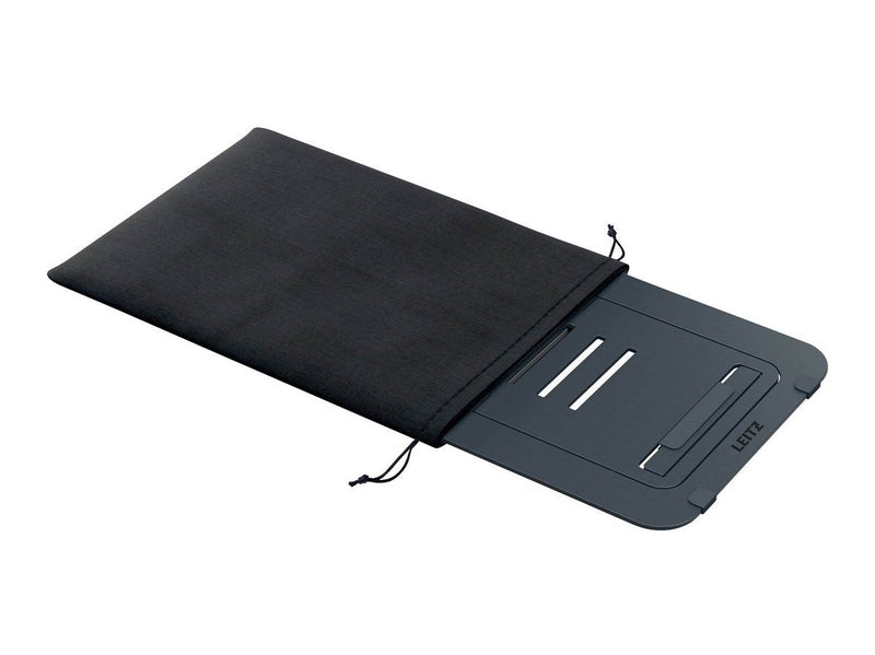 Leitz Ergo Ultraflacher höhenverstellbarer Aluminium-Laptopständer
