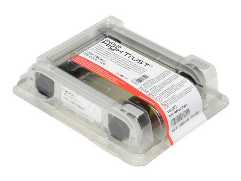 Evolis High Trust YMCKO Color Ribbon