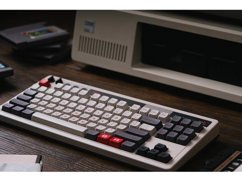 8BitDo Retro Mechanical Keyboard - N Edition ISO (QWERTZ) - Deutsch - Grau