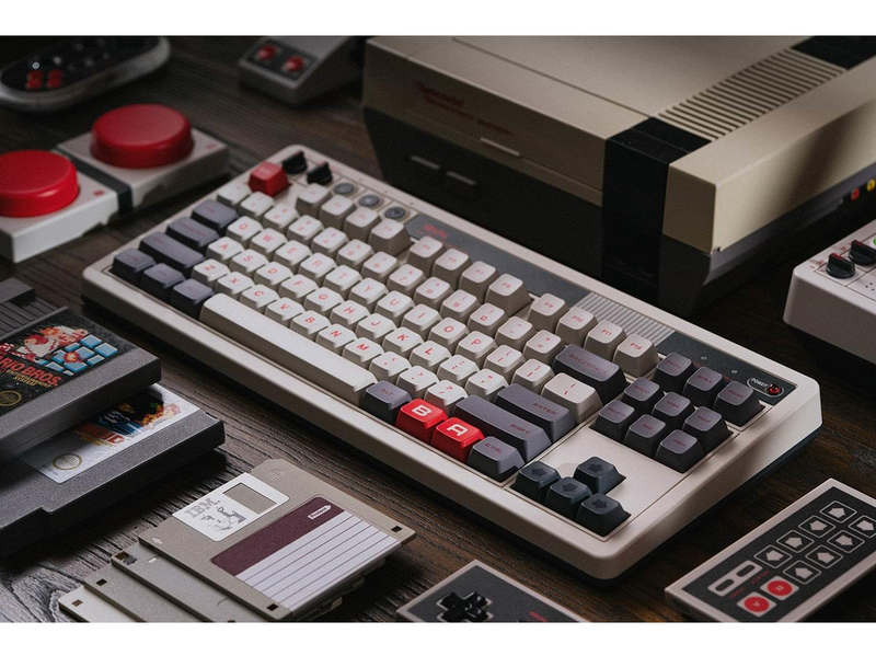 8BitDo Retro Mechanical Keyboard - N Edition ISO (QWERTZ) - Deutsch - Grau