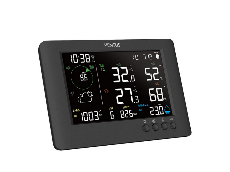 VENTUS Vejrstation W815 wifi