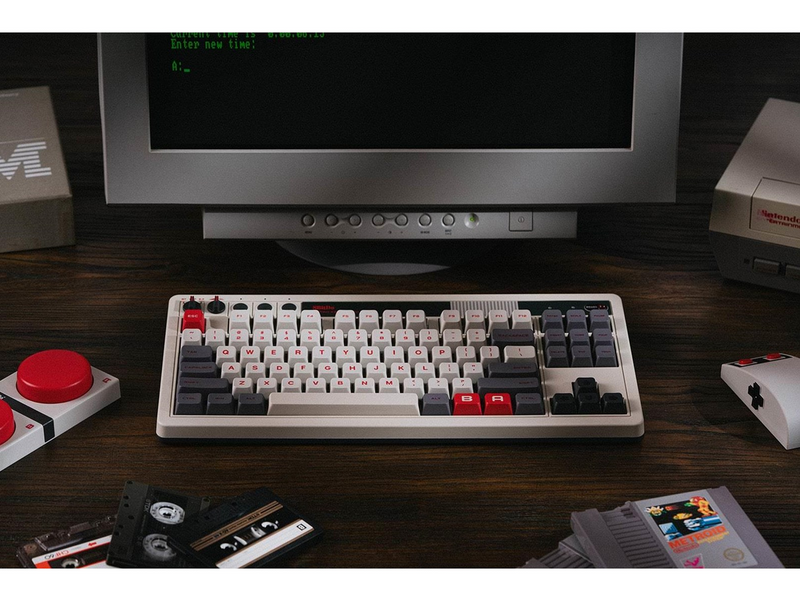 8BitDo Retro Mechanical Keyboard - N Edition ISO (QWERTZ) - Deutsch - Grau