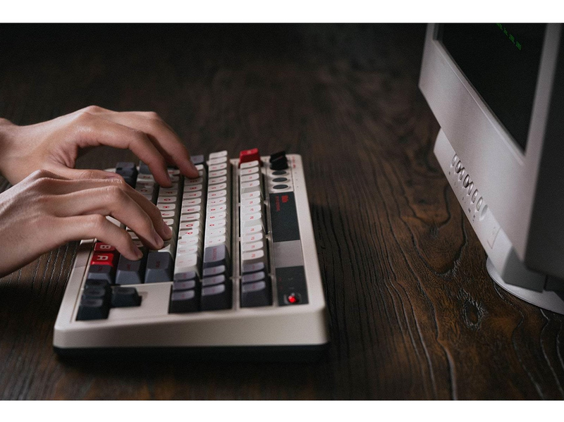 8BitDo Retro Mechanical Keyboard - N Edition ISO (QWERTZ) - Deutsch - Grau