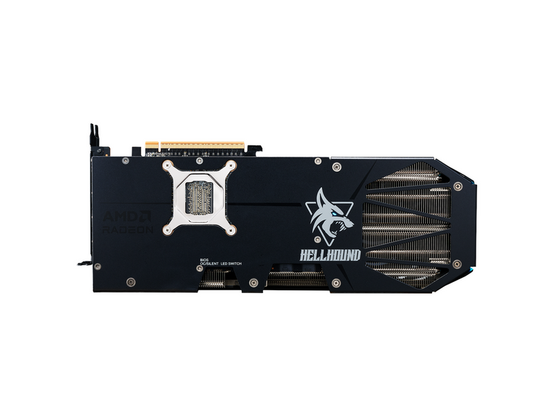 PowerColor Radeon RX 9070 XT Hellhound OC - 16GB GDDR6 RAM - Grafikkarte