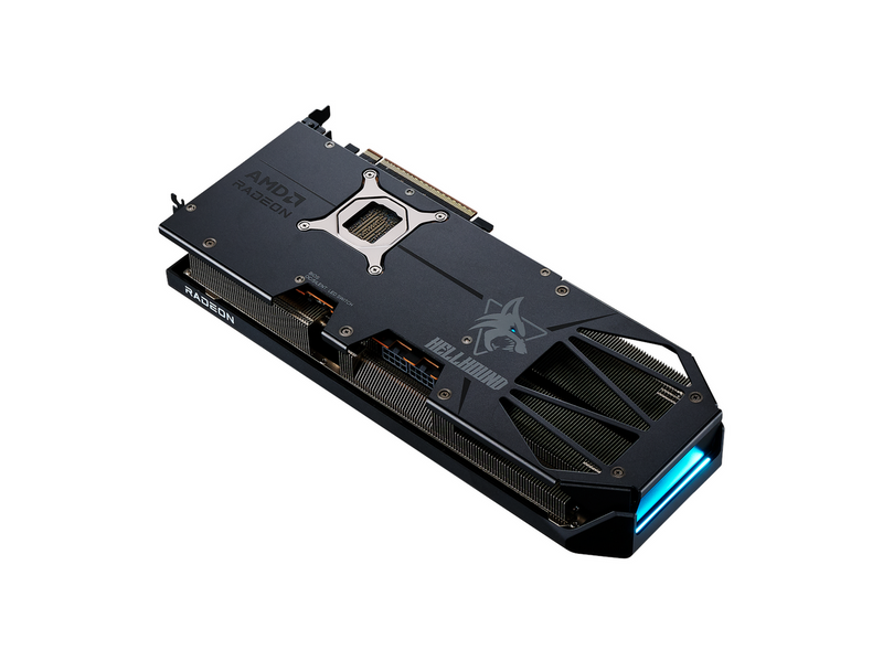 PowerColor Radeon RX 9070 XT Hellhound OC - 16GB GDDR6 RAM - Grafikkarte