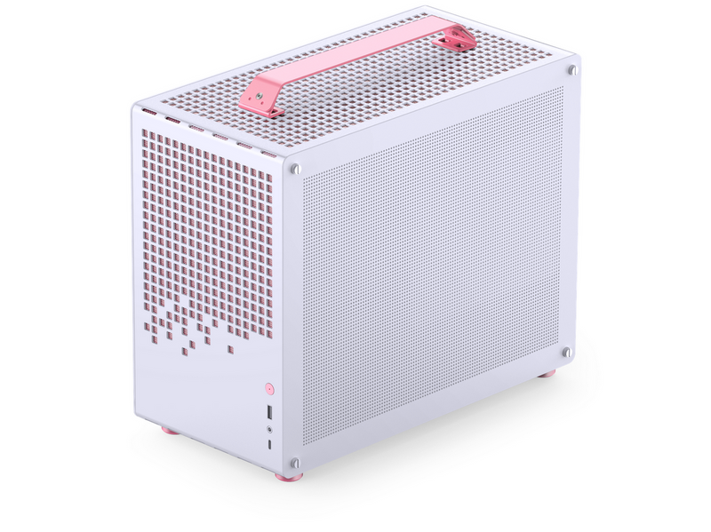 Jonsbo Z20 White/Pink - Gehäuse - Minitower - Weiß