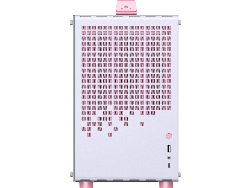 Jonsbo Z20 White/Pink - Gehäuse - Minitower - Weiß