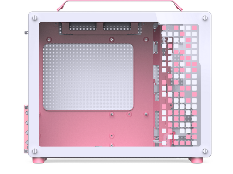 Jonsbo Z20 White/Pink - Gehäuse - Minitower - Weiß