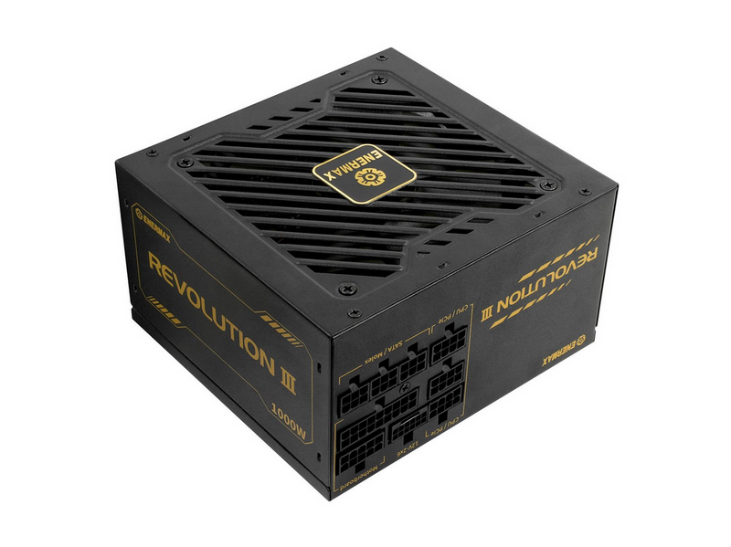 Enermax REVOLUTION III Netzteile - 1000 Watt - 120 mm - ATX 3.1 - 80 Plus Gold
