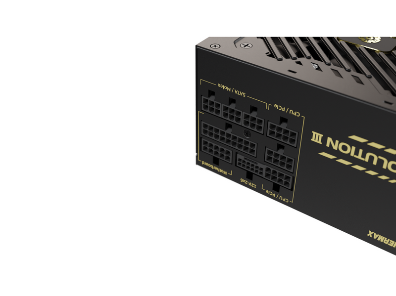 Enermax REVOLUTION III Netzteile - 850 Watt - 120 mm - ATX 3.1 - 80 Plus Gold