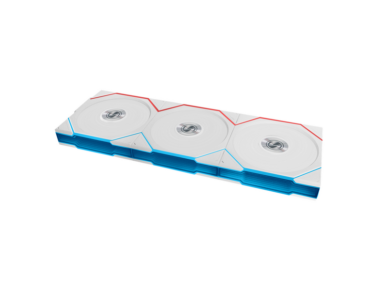 Lian Li UNI FAN TL Wireless Reverse 3-pack - Gehäuselüfter - 120mm - Weiß - 33