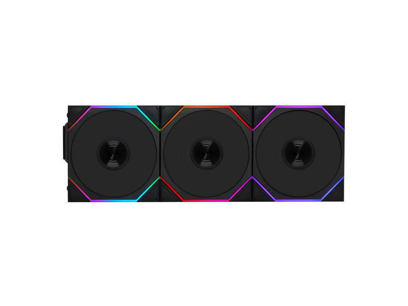 Lian Li UNI FAN TL Wireless 3-pack - Gehäuselüfter - 120mm - Schwarz - 33 dBA