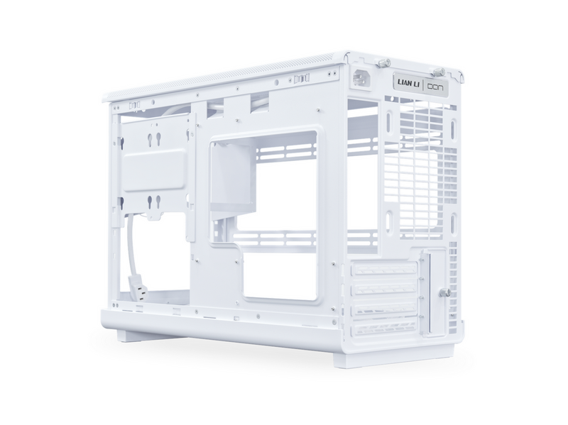 Lian Li Dan Case A3- mATX Wood edition - Gehäuse - Minitower - Weiß