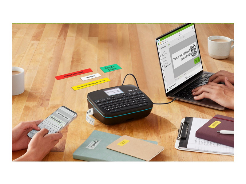 DYMO LabelMANAGER 640CB - Thermo transfer - Bluetooth & USB-C - 24 mm tape