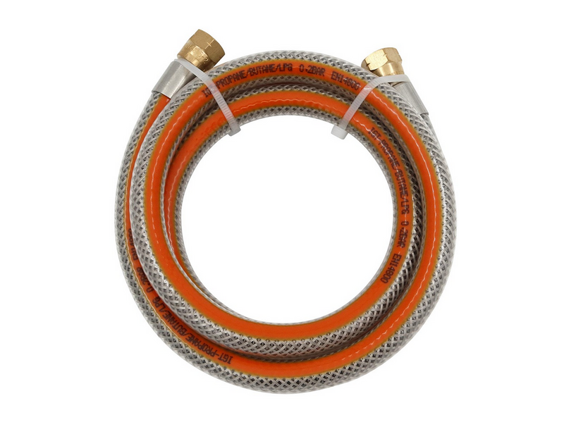 cozze Flex hose 1.5M for regulator Easy 1/4" threaded connection.