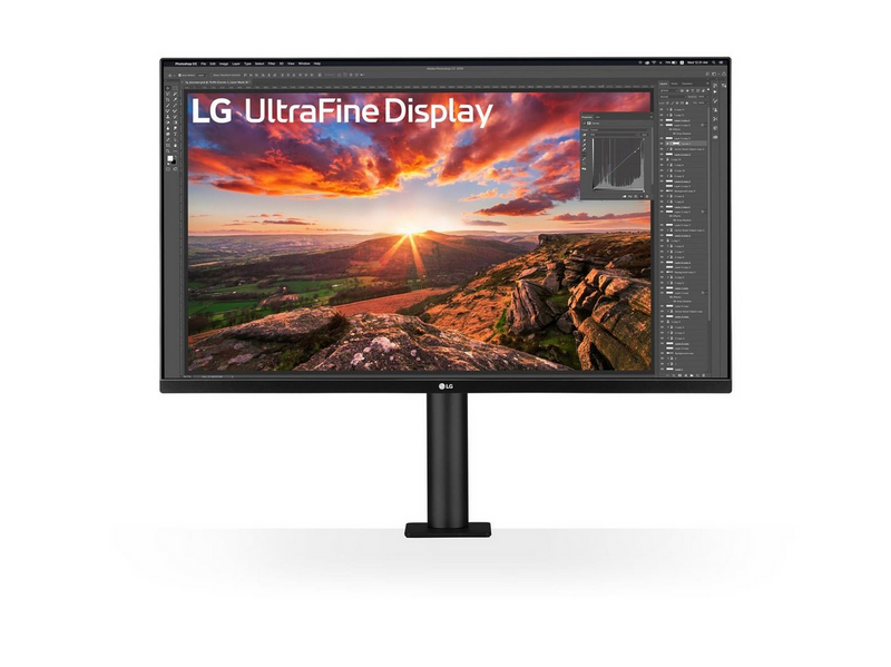 32" LG UltraFine Ergo 32UN880K-B - 3840x2160 (4K) - 60Hz - IPS - 60W USB-C