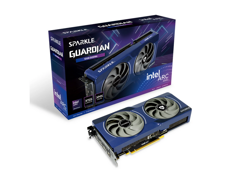 Sparkle Arc B580 Guardian - 12GB GDDR6 RAM - Grafikkarte