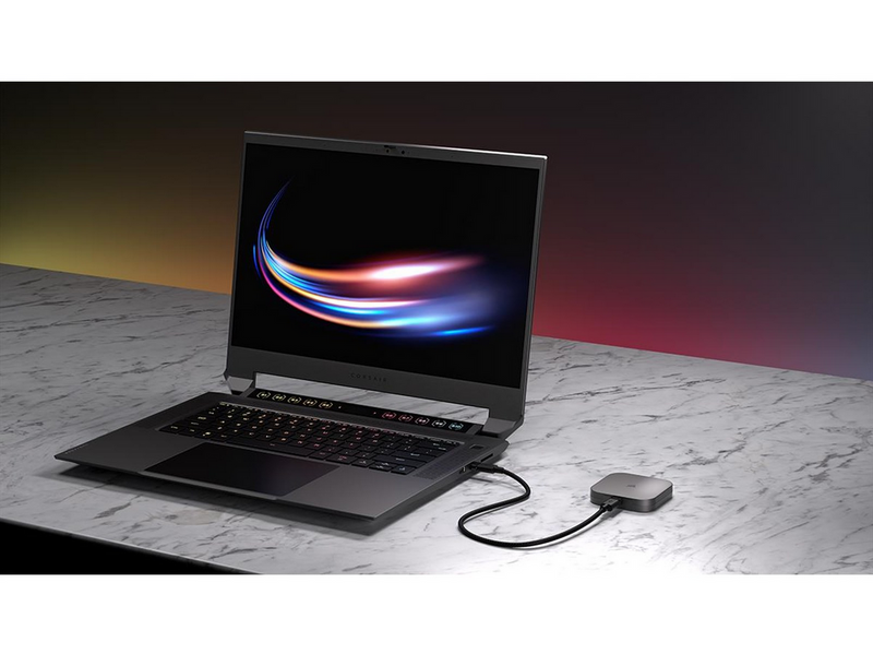 Corsair EX400U Portable SSD - 2TB - Extern SSD - Grau - USB4