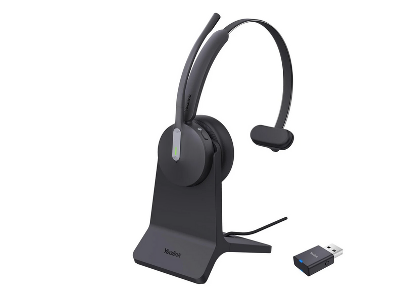 Yealink WH64 Hybrid Mono with Charging Stand - Teams