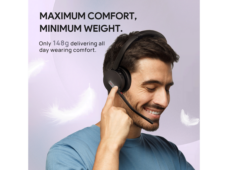 Yealink BH70 Dual with Stand - Teams - USB-C/A