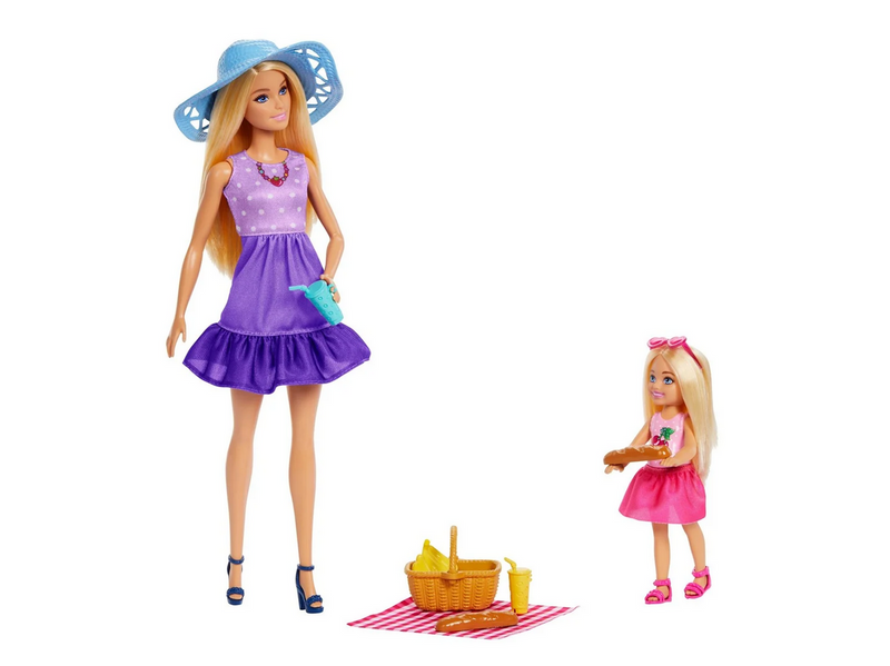 Barbie Malibu & Chelsea Core Puppen