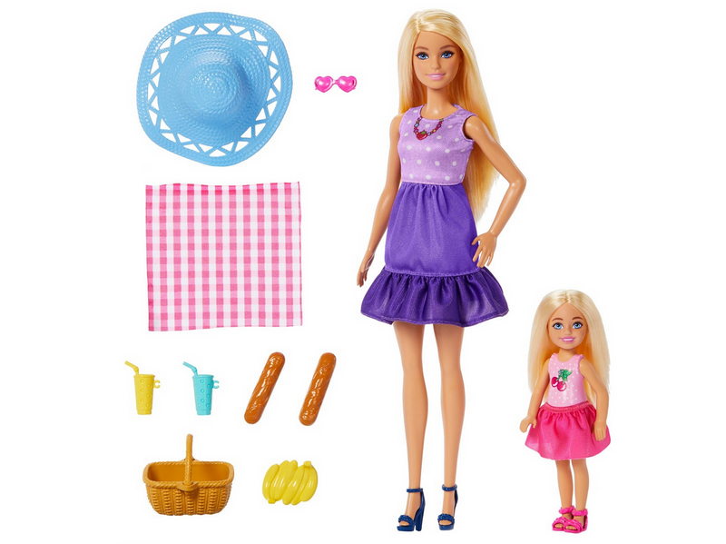 Barbie Malibu & Chelsea Core Puppen