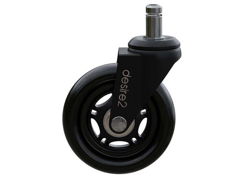 Desire2 Swivel Castor Wheels Universal Chairs 22mm 5-pack