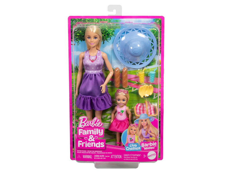 Barbie Malibu & Chelsea Core Puppen
