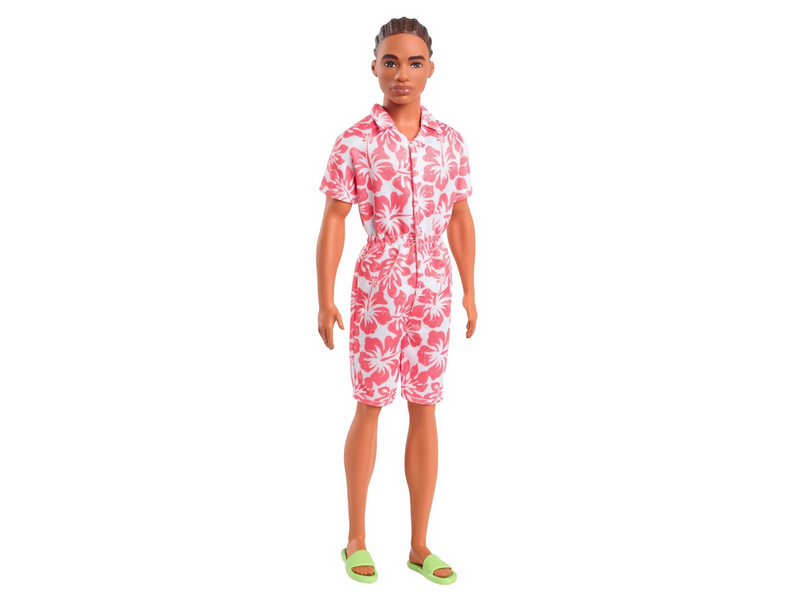 Barbie Fashionista Ken bedruckter Boiler Suit