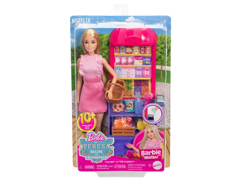 Barbie Rezept für Freundschaft Malibu Shopping-Set