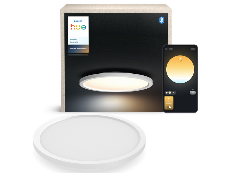 Philips Hue Aurelle panel round white