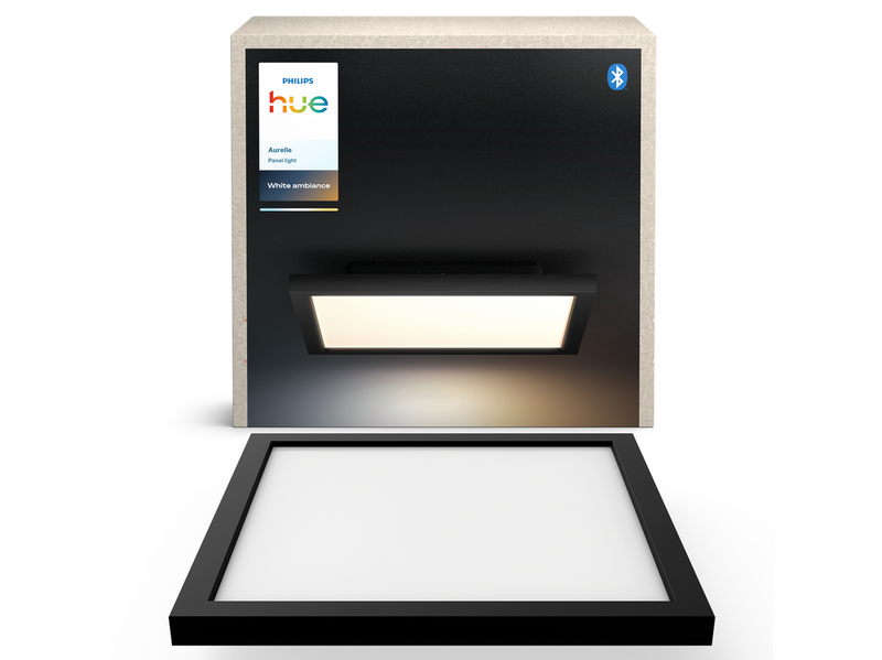 Philips Hue Aurelle panel square black
