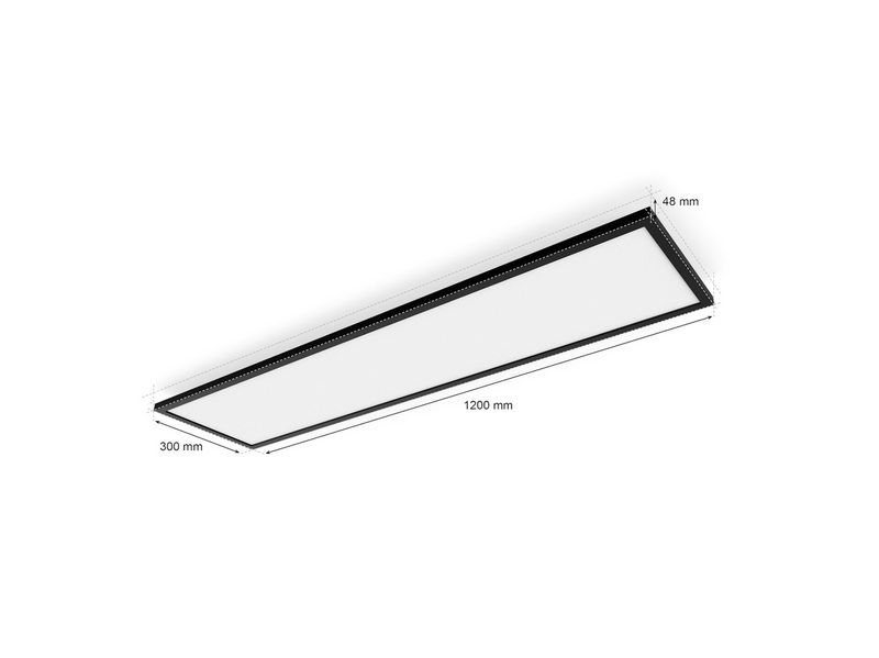 Philips Hue Aurelle panel rectagular black