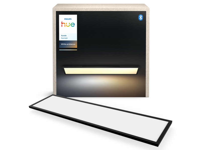 Philips Hue Aurelle panel rectagular black