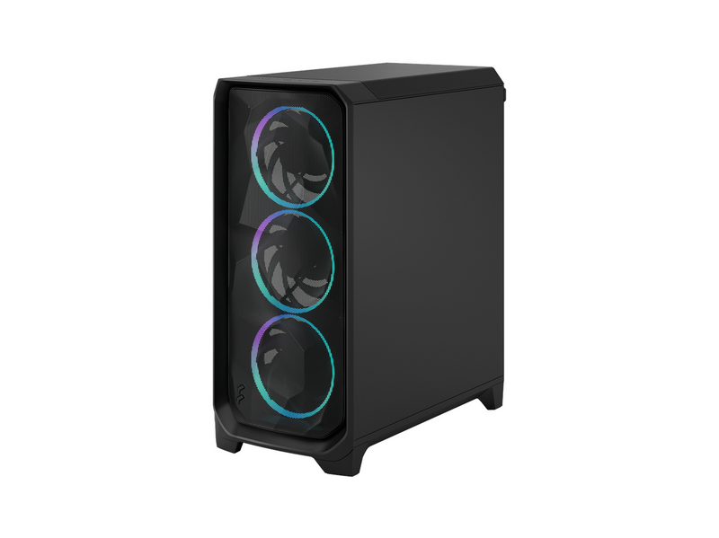 Fractal Design Meshify 3 Black RGB - Gehäuse - Miditower - Schwarz