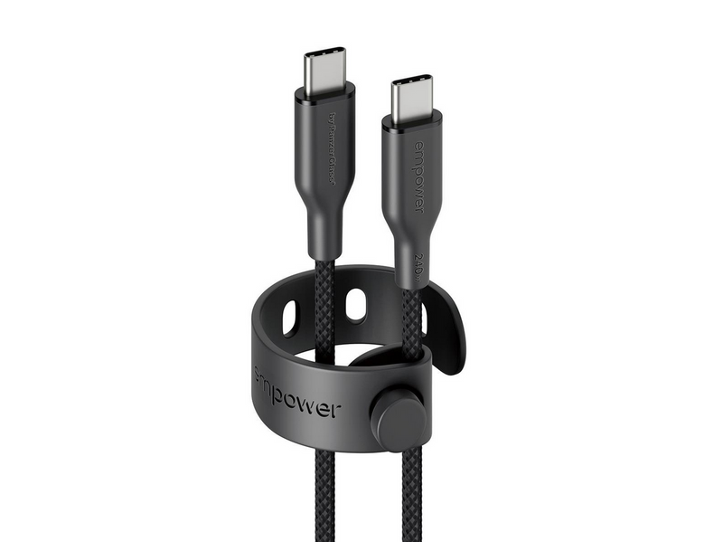 empower by PanzerGlass Racing 240W USB-C to USB-C Cable | USB 2.0 | 2M | Space