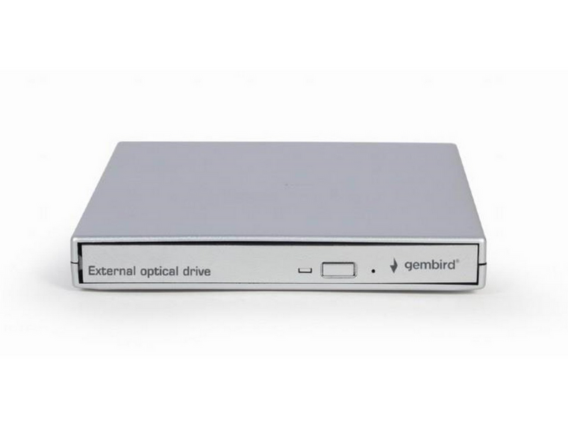 Gembird DVD-USB-021-SV - Extern - DVD-RW (Brenner) - USB 2.0 - Silber