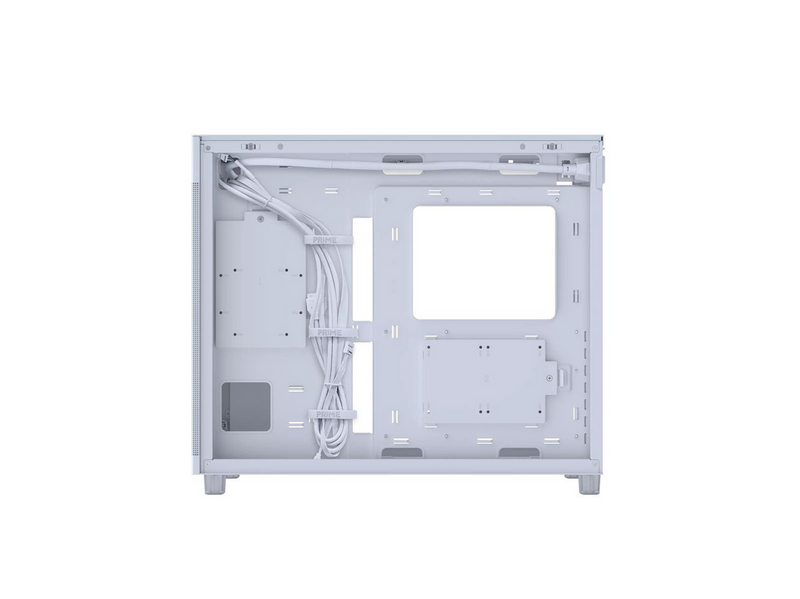 ASUS Prime AP303 TG White - Gehäuse - Miditower - Weiß