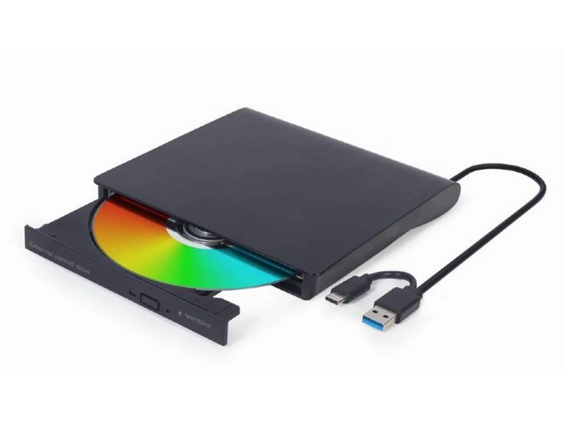 Gembird DVD-USB-031 - Extern - DVD-RW (Brenner) - USB 3.1 Gen 1 - Schwarz