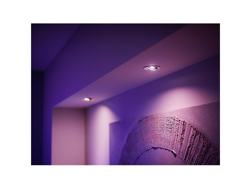 Philips Hue GU10 3-pack + Bridge Starter Kit - White & color ambience