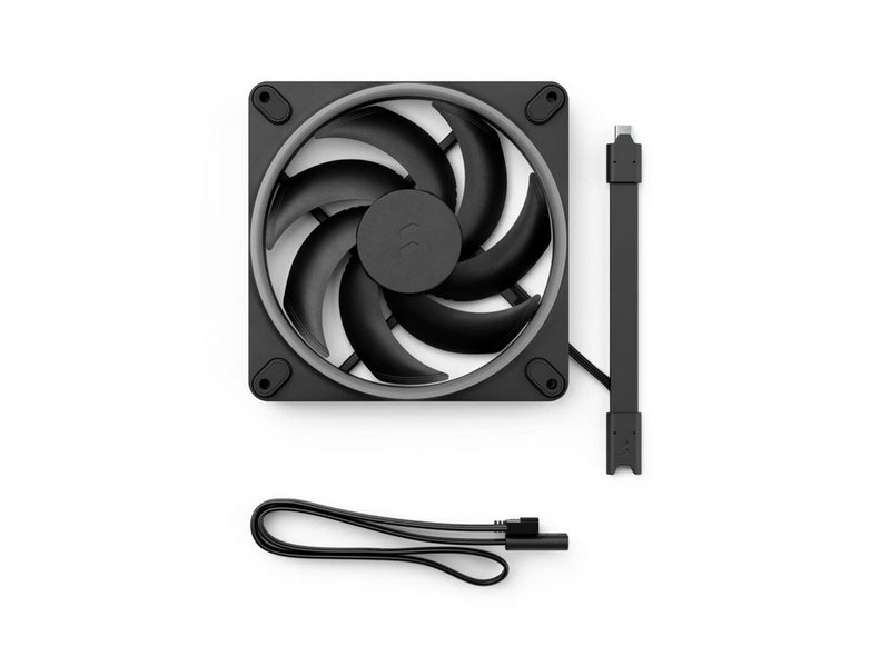 Fractal Design Momentum 14 RGB (3-pack) - Gehäuselüfter - 140mm - Schwarz