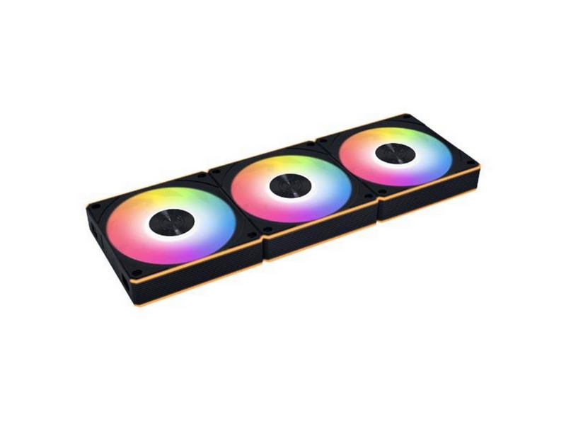 Lian Li UNI FAN CL Wireless Reverse Fan 3-Pack - 120mm Black - Gehäuselüfter -