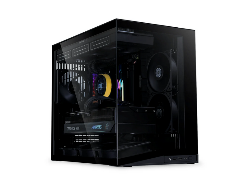 Lian Li O11D Mini V2 Flow black - Gehäuse - Miditower - Schwarz