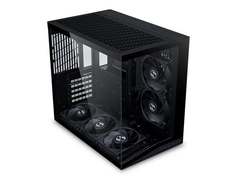 Lian Li O11D Mini V2 Flow black - Gehäuse - Miditower - Schwarz