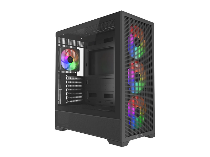 DUTZO C740 Airflow ARGB - Gehäuse - Miditower - Schwarz