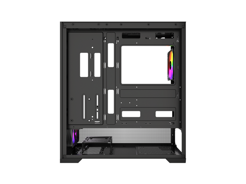 DUTZO C740 Airflow ARGB - Gehäuse - Miditower - Schwarz
