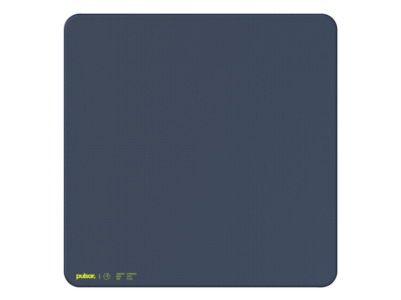Pulsar x LGG Hyperion Mauspad - XL Square - Soft - Slate