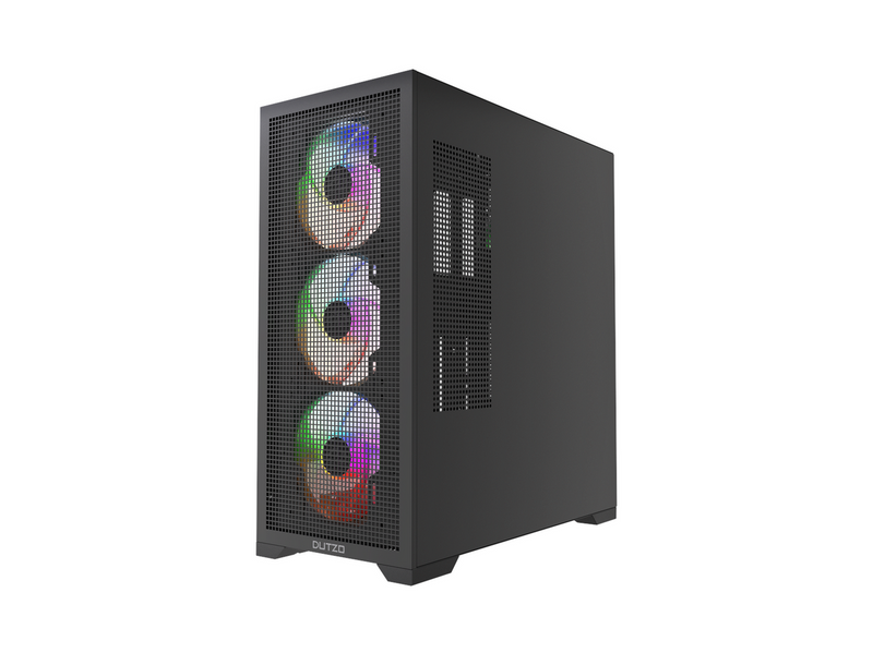 DUTZO C740 Airflow ARGB - Gehäuse - Miditower - Schwarz
