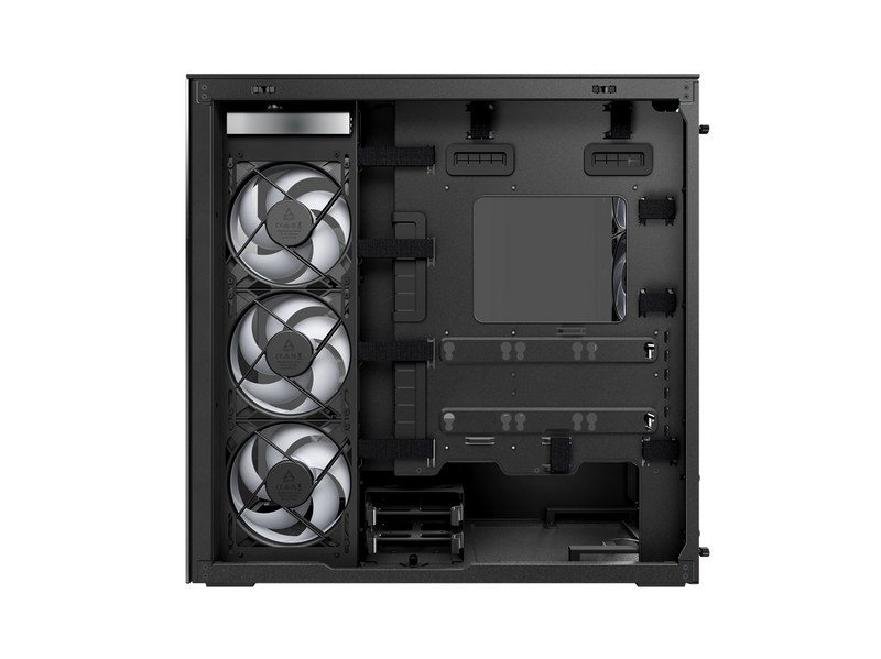 Arctic Xtender (Black) - Gehäuse - Miditower - Schwarz